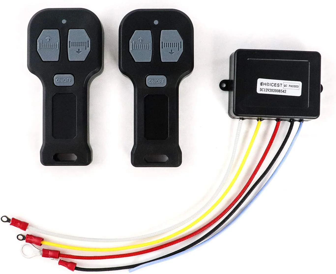 12V Wireless Electric Car Winch with Remote Control 2-Pack Universal Mini 5-Wire Connector - Image 10