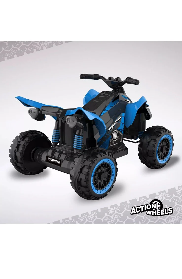 12V Blue Electric ATV Quad Cars for Kids Ages 3 to 6 - Image 10