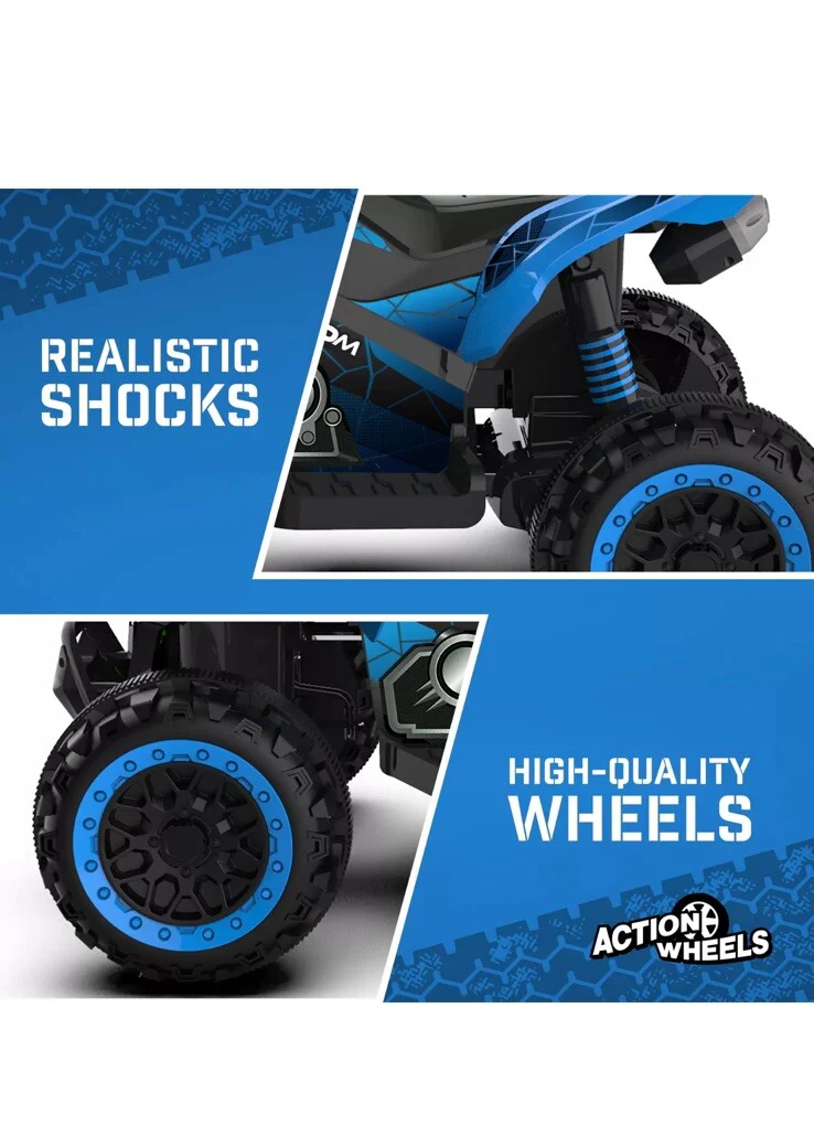 12V Blue Electric ATV Quad Cars for Kids Ages 3 to 6 - Image 5