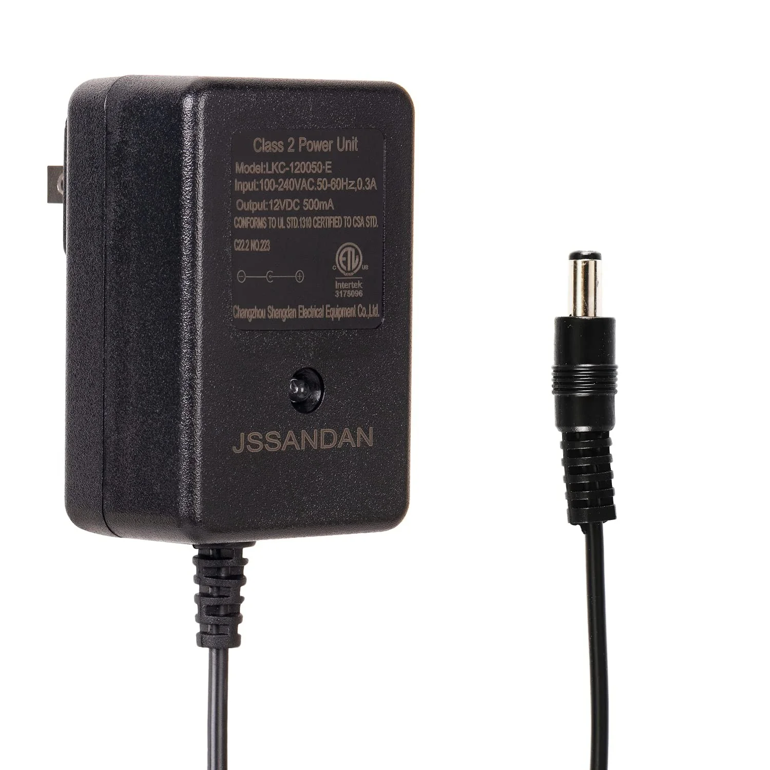 12V 500mA Black Charger for Kids Ride-On Toy Cars