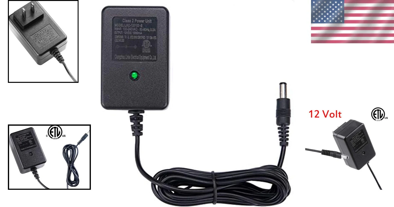 12V Power Adapter for Children's Ride-On Vehicles - Safe Charger for Electric Toys - Image 2