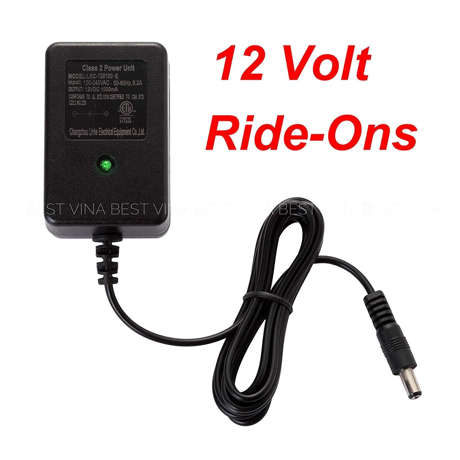 12V Charger for Kids Ride-On Cars Compatible with Trax Dynacraft Wrangler SUV Models - Image 8