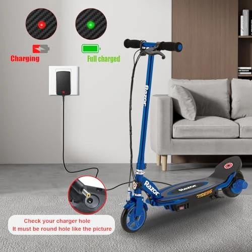 12V Charger for Razor Power Core E90 E95 Electric Scooter Black - Image 7