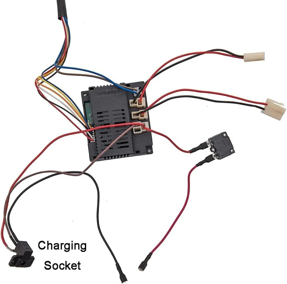 12V Children’s Electric Car DIY Accessory Set with Remote Control and Complete Wiring Kit - Image 5