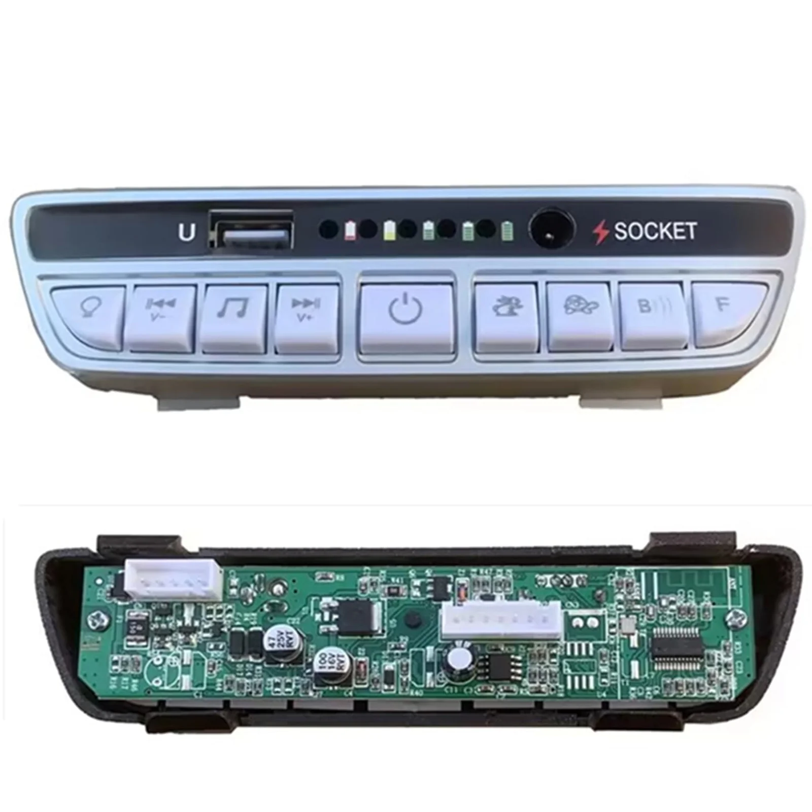12V Children's Electric Vehicle with Central Power Supply and Multi-Function Control Switch - Image 5