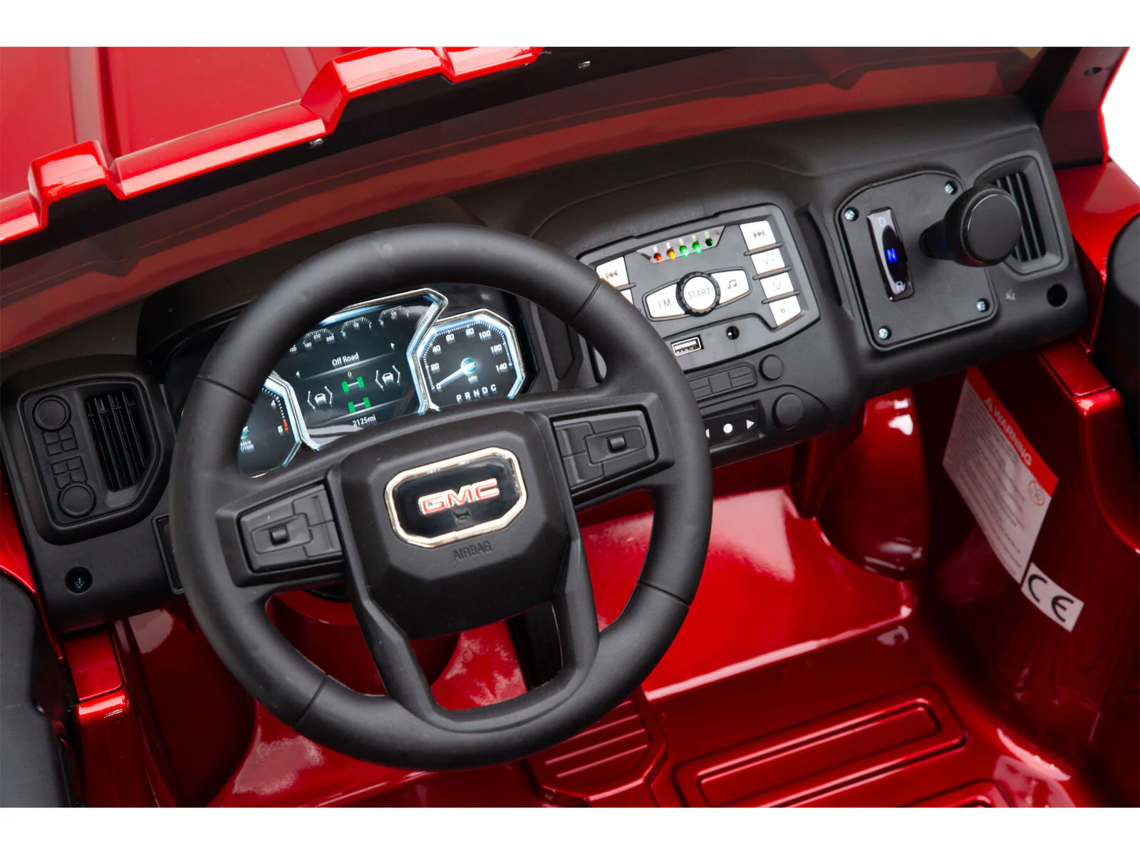 12V Children's Ride On GMC Sierra Denali with Remote Controller - Image 8
