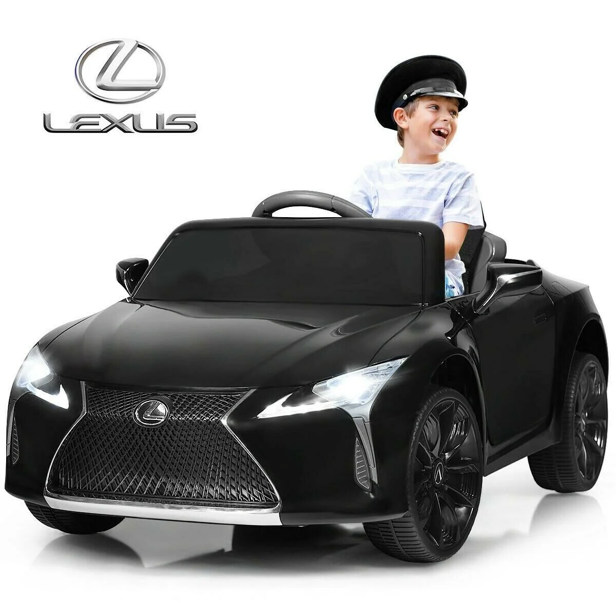 12V Children's Ride-On Lexus LC500 Licensed Remote Control Electric Car - Image 8