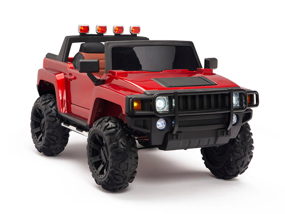 12V Children's White HumStyle Truck Ride On with Remote Control - Image 11