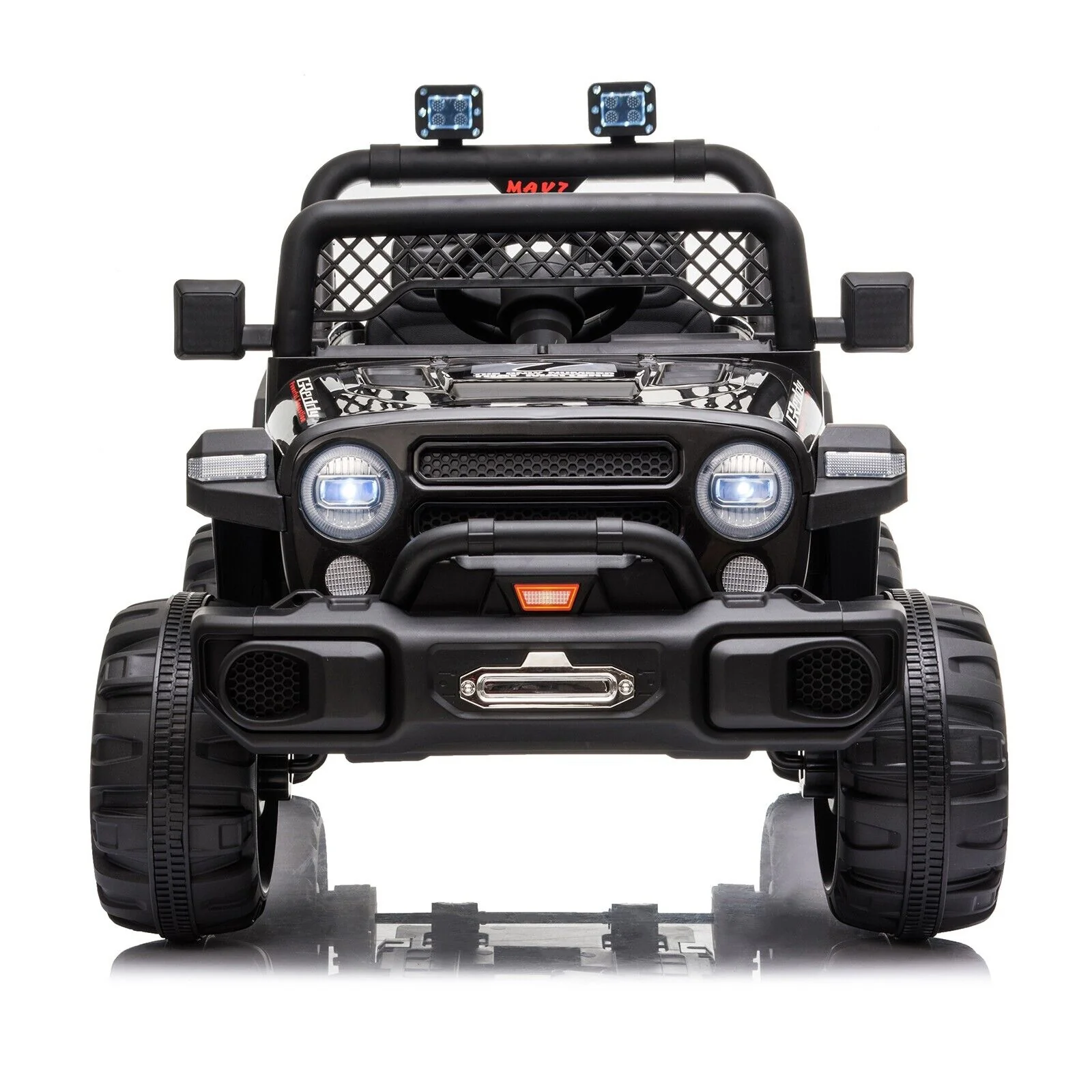 12V Dual Drive Electric Ride-On Truck with Remote Control - Image 2
