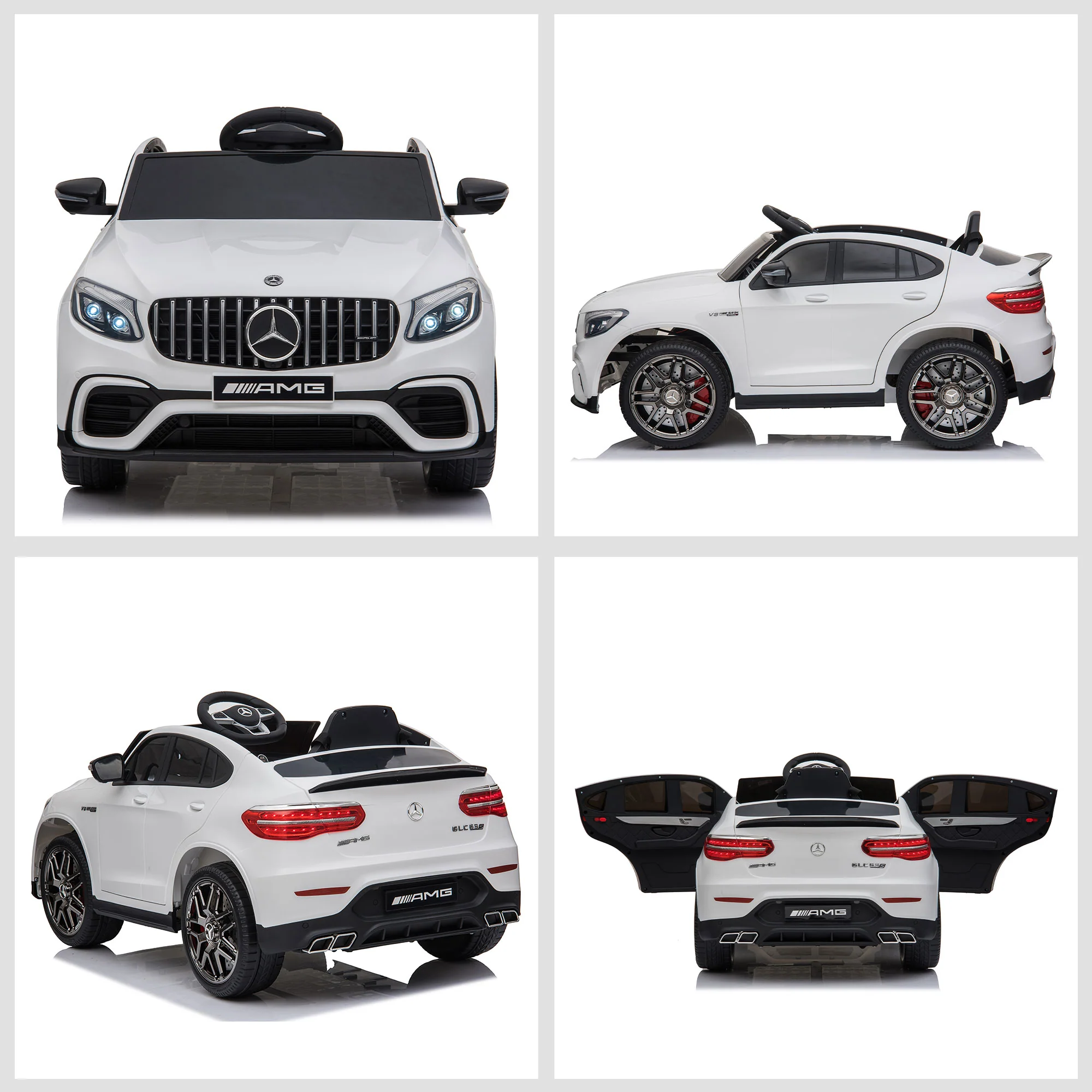 12V Battery-Powered Electric Riding Car Toy for Toddlers Mercedes Benz Coupe - Image 10