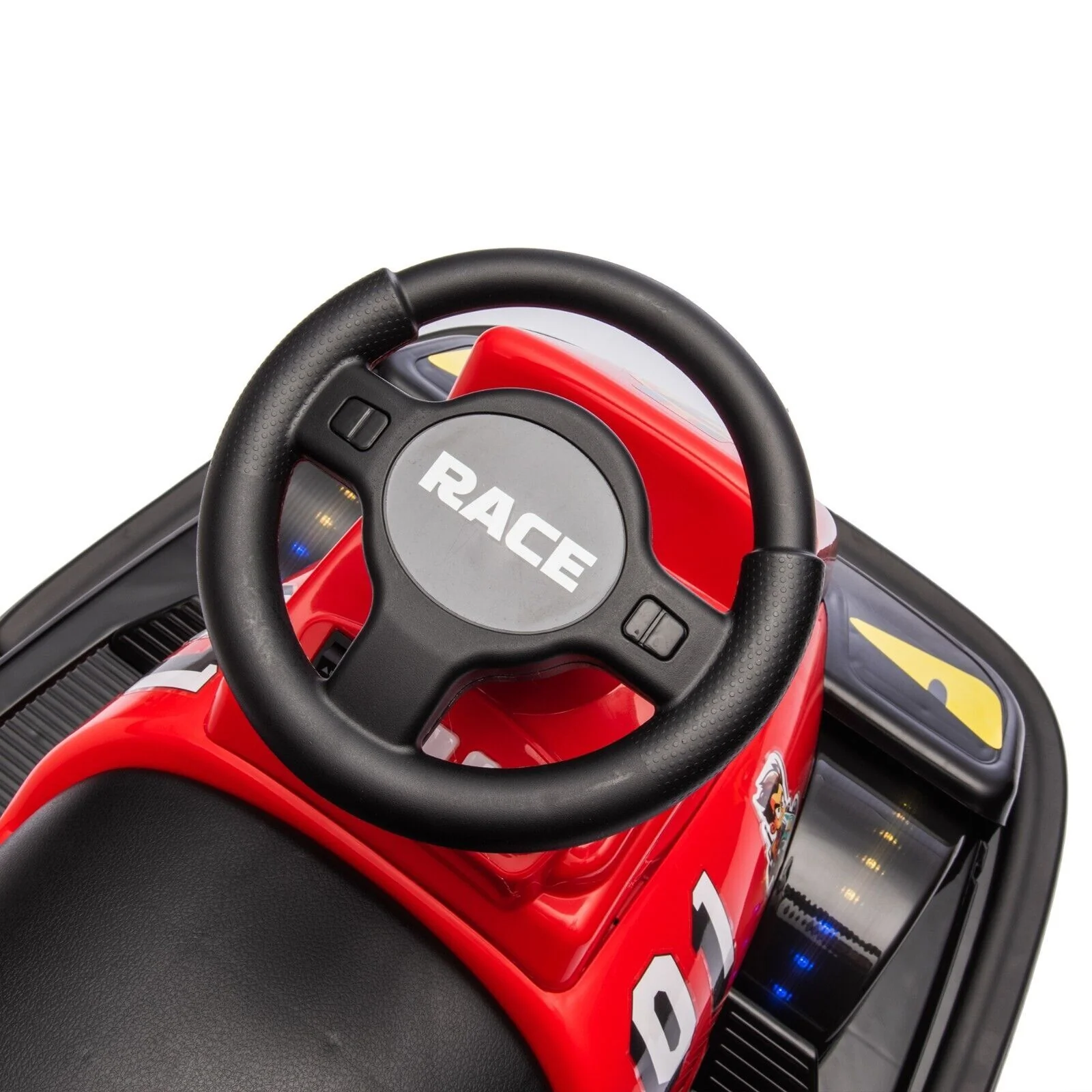 12V Electric 360° Rotating Bumper Ride-On Car for Kids Aged 3-5 Years - Image 11