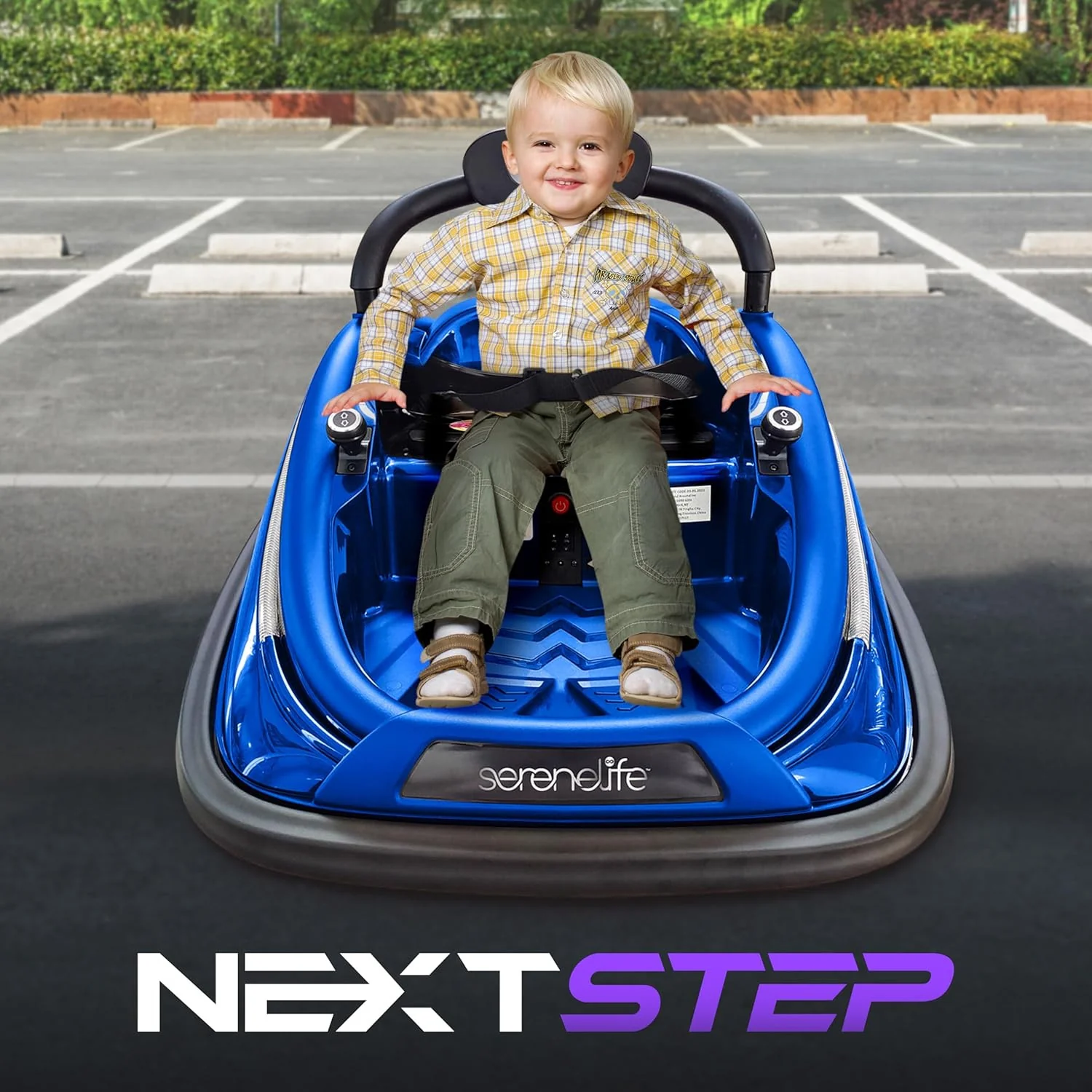 12V Electric Kids Bumper Car with Remote Control, 360° Spin and LED Lights - Image 8
