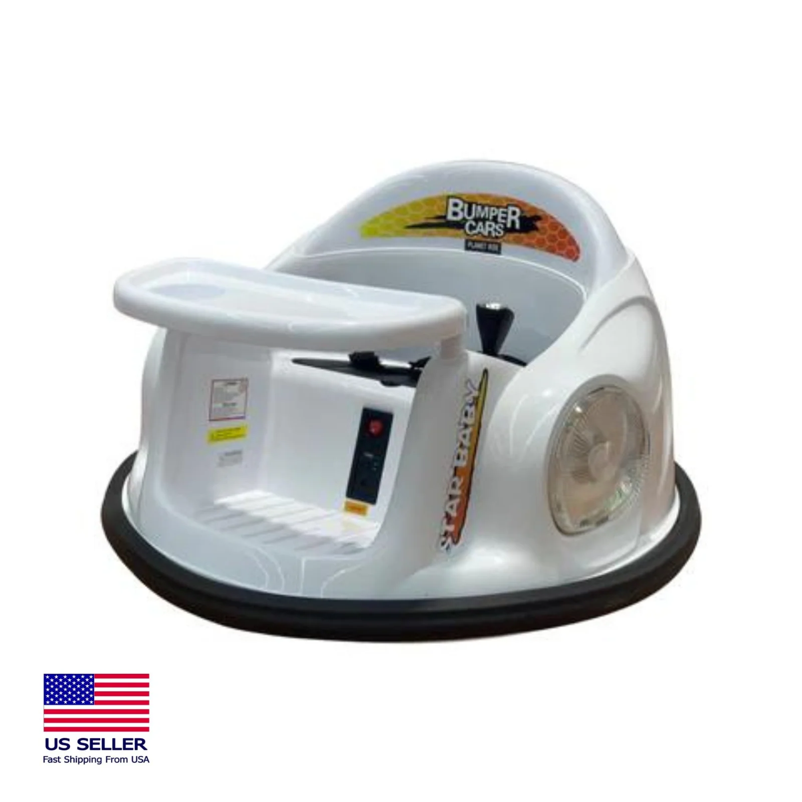 12V Electric Bumper Car for Kids with Remote Control - Non-Certified - Image 10