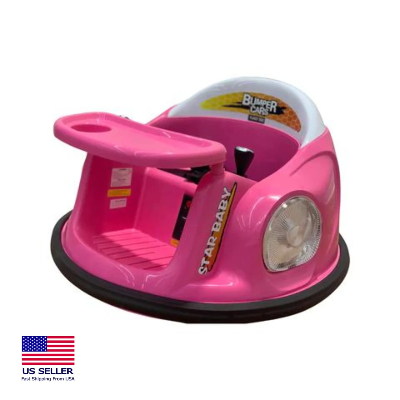 12V Electric Bumper Car for Kids with Remote Control - Non-Certified - Image 16
