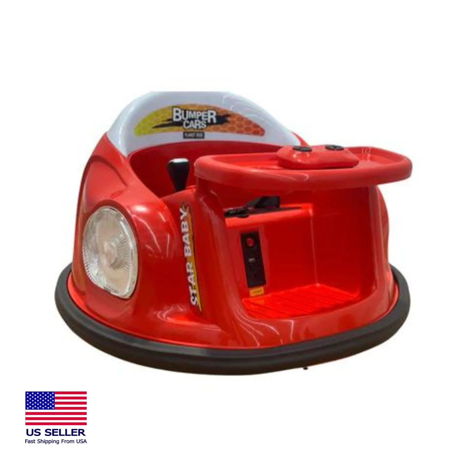 12V Electric Bumper Car for Kids with Remote Control - Non-Certified - Image 6