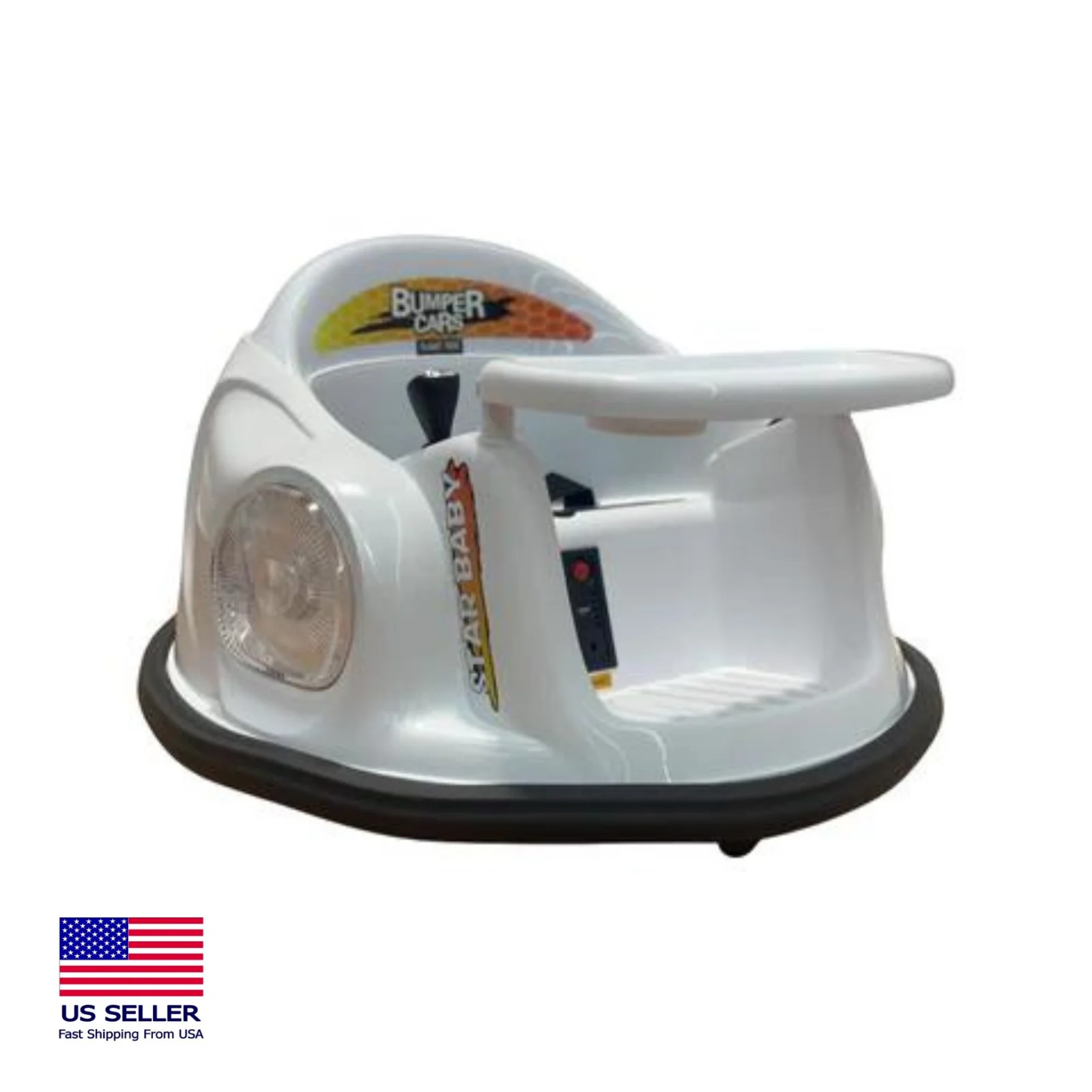 12V Electric Bumper Car for Kids with Remote Control - Non-Certified - Image 7
