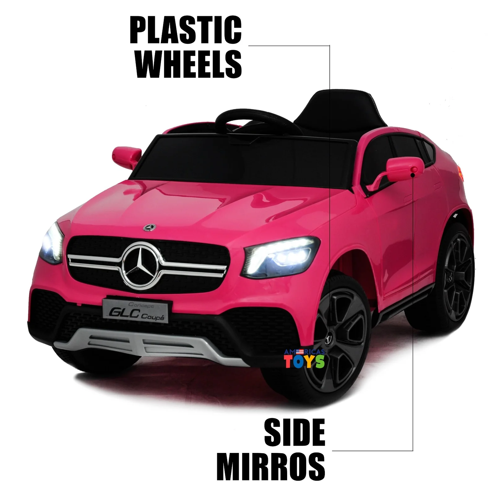 12V Electric Kids R/C Car with MP4 Screen Licensed Mercedes-Benz in Multiple Colors - Image 12