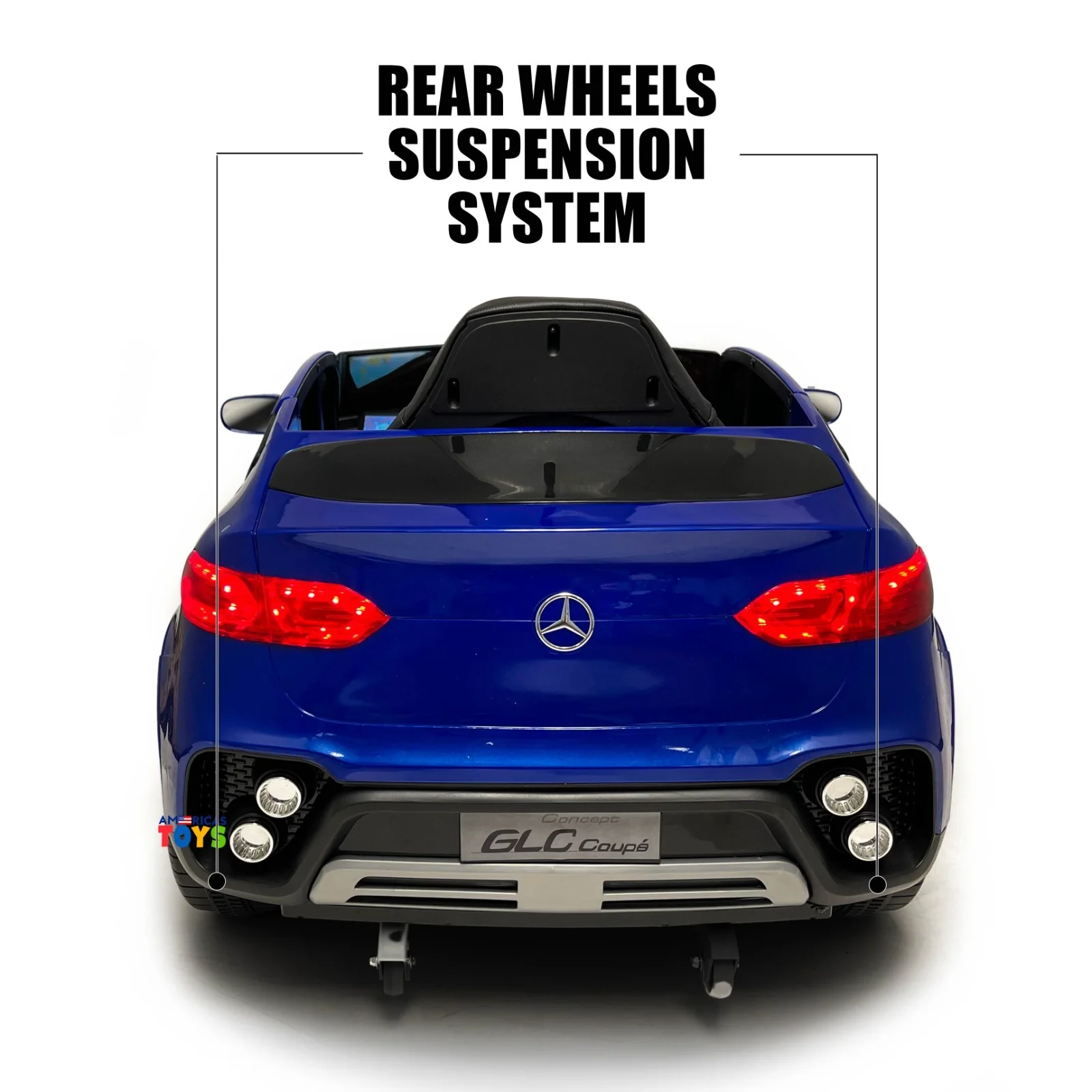 12V Electric Kids R/C Car with MP4 Screen Licensed Mercedes-Benz in Multiple Colors - Image 3