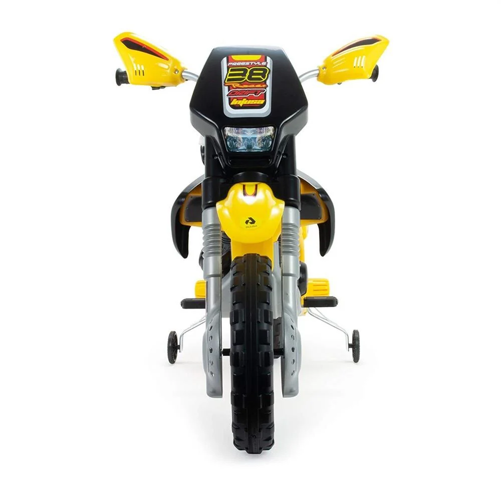 12V Battery-Powered Electric 4-Wheel Dirt Bike Ride-On Toy for Kids - Image 5