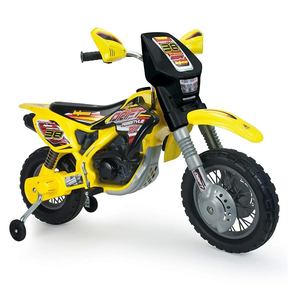 12V Battery-Powered Electric 4-Wheel Dirt Bike Ride-On Toy for Kids - Image 6