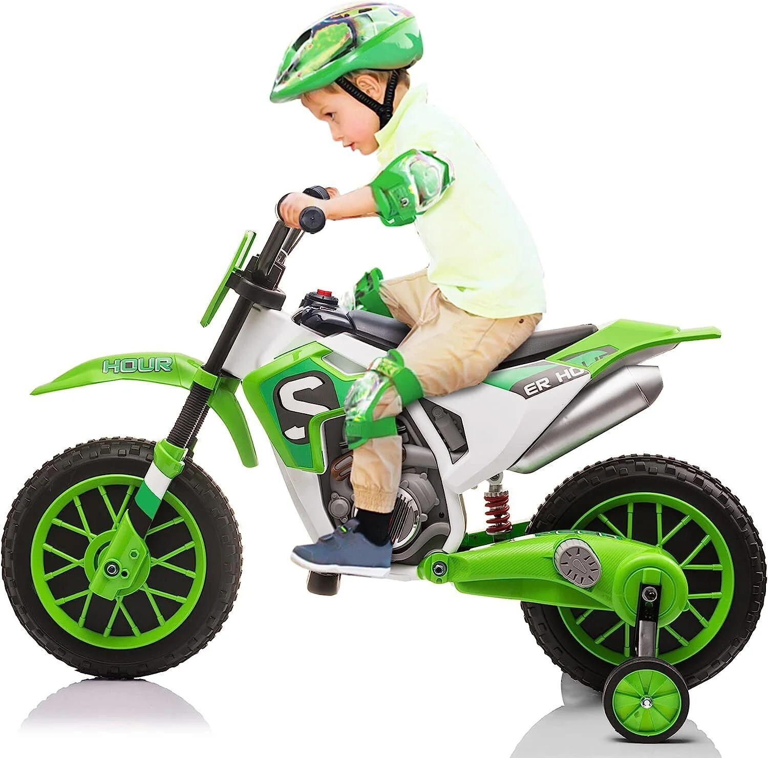 12V Electric Dirt Bike Ride-On Toy for Kids - Battery Powered Motorbike - Image 2