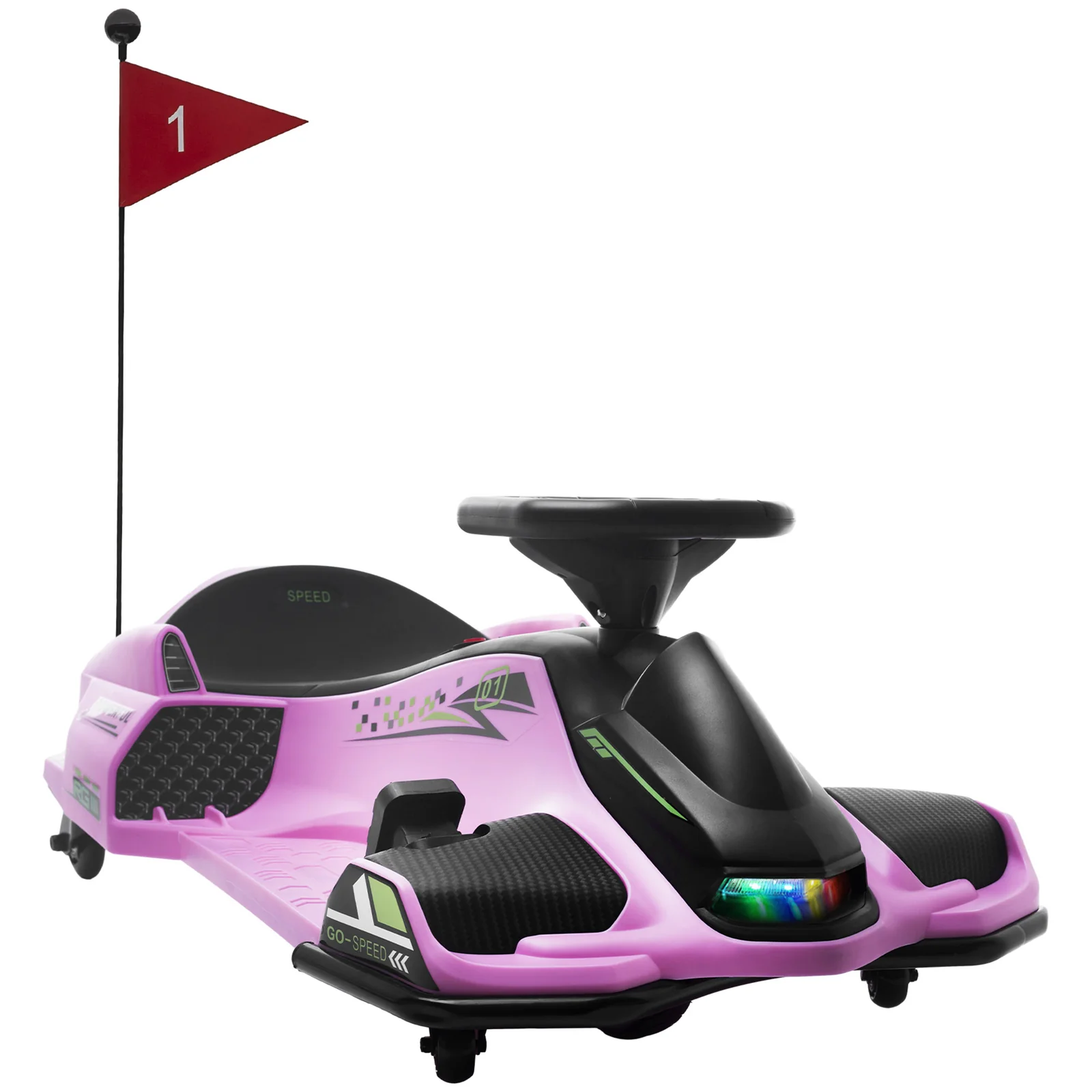 12V Electric Drift Go-Kart with Slow Start, 1.9-5 MPH Ride-On Car for Kids 8-12 Years - Image 10