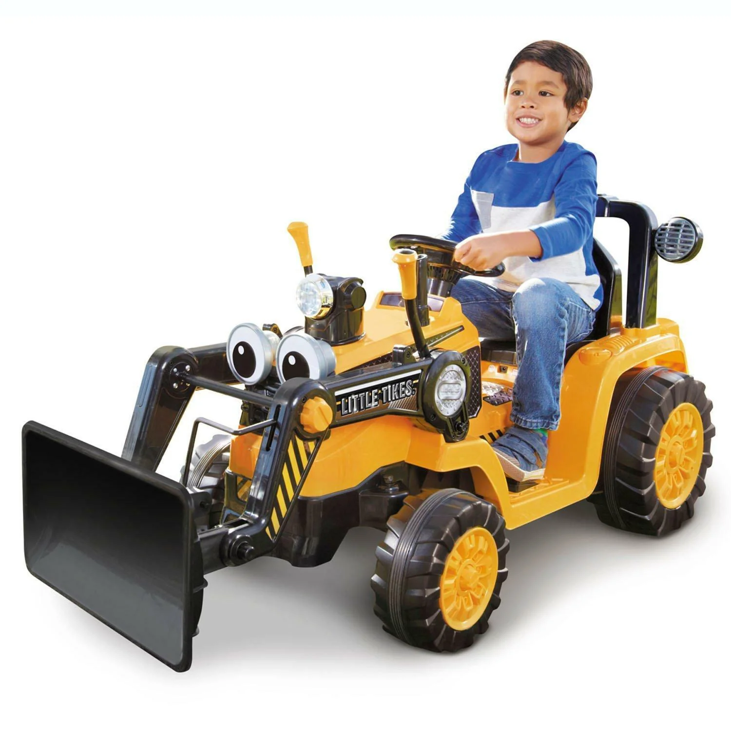 12V Electric Excavator Digger Scooper Ride-On Toy for Kids - Gender-Neutral Design - Image 8