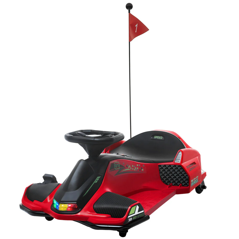 12V Electric Go-Kart Ride-On Toy with 5 MPH Drifting Speed for Kids 8-12 Years Outdoor Use - Image 10
