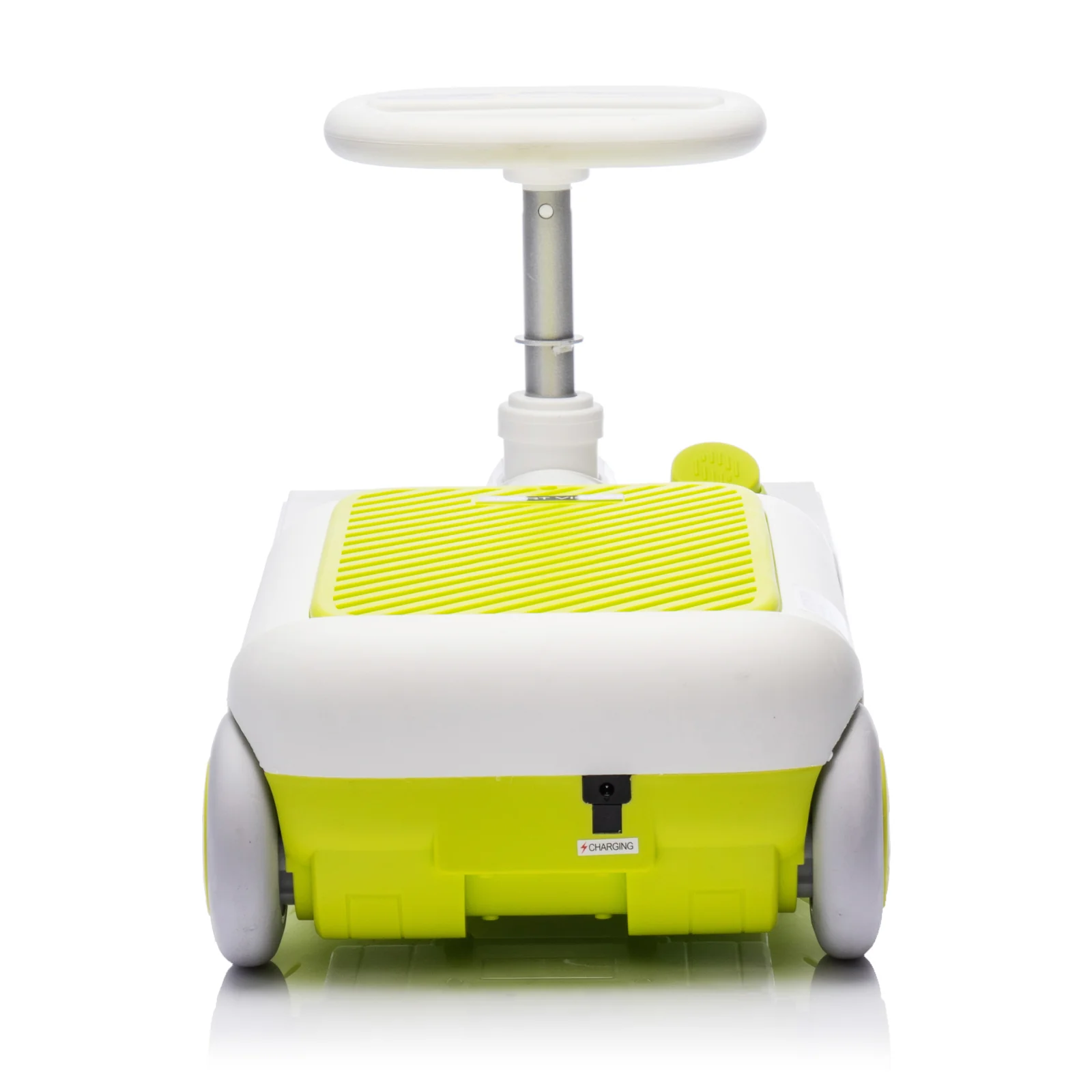 12V Electric Kids Ride-On Go Kart with LED Lights, Music, and Cleaning Mop – Green - Image 4