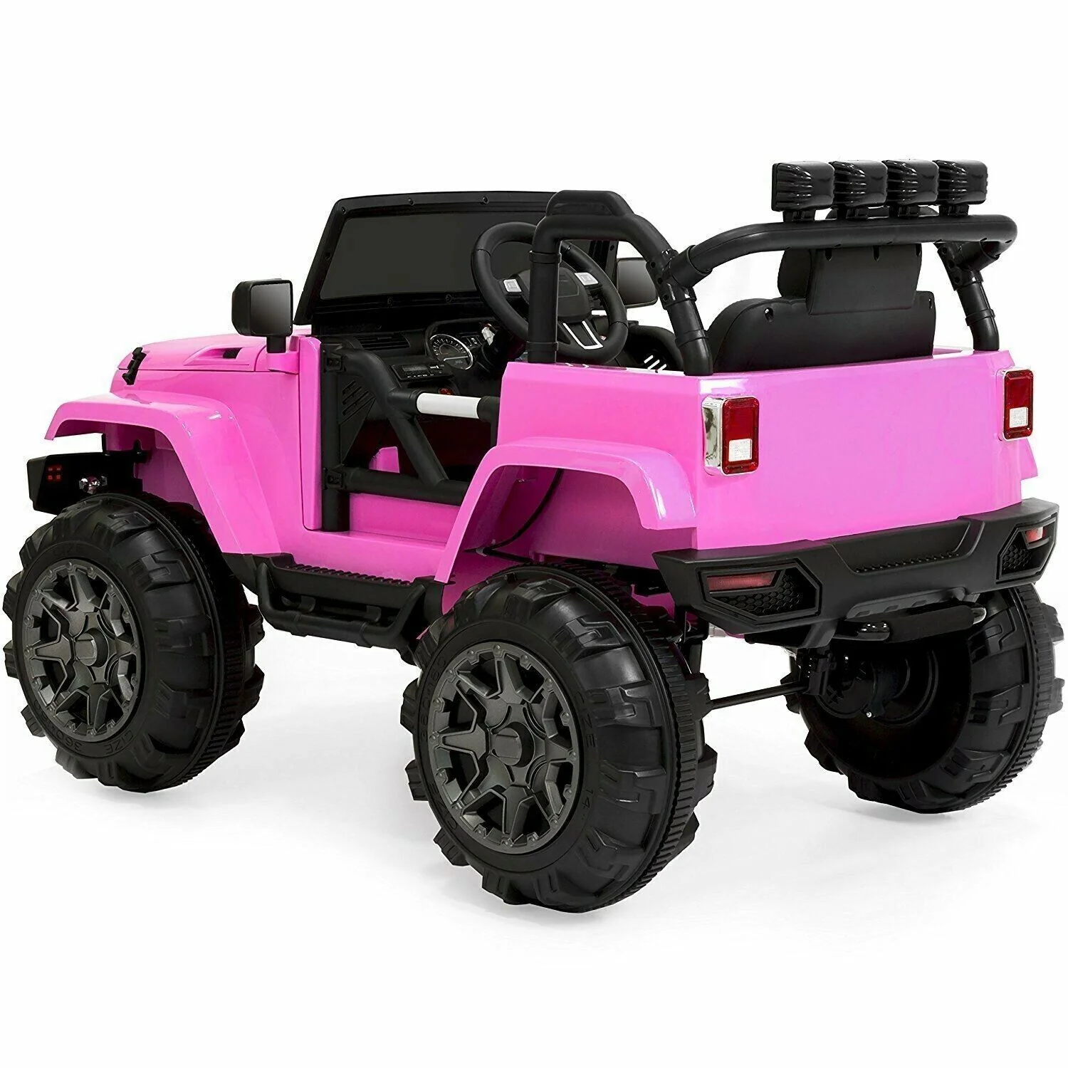 12V Electric Jeep Ride-On Toy with Remote Control and Lights for Toddlers - Image 5