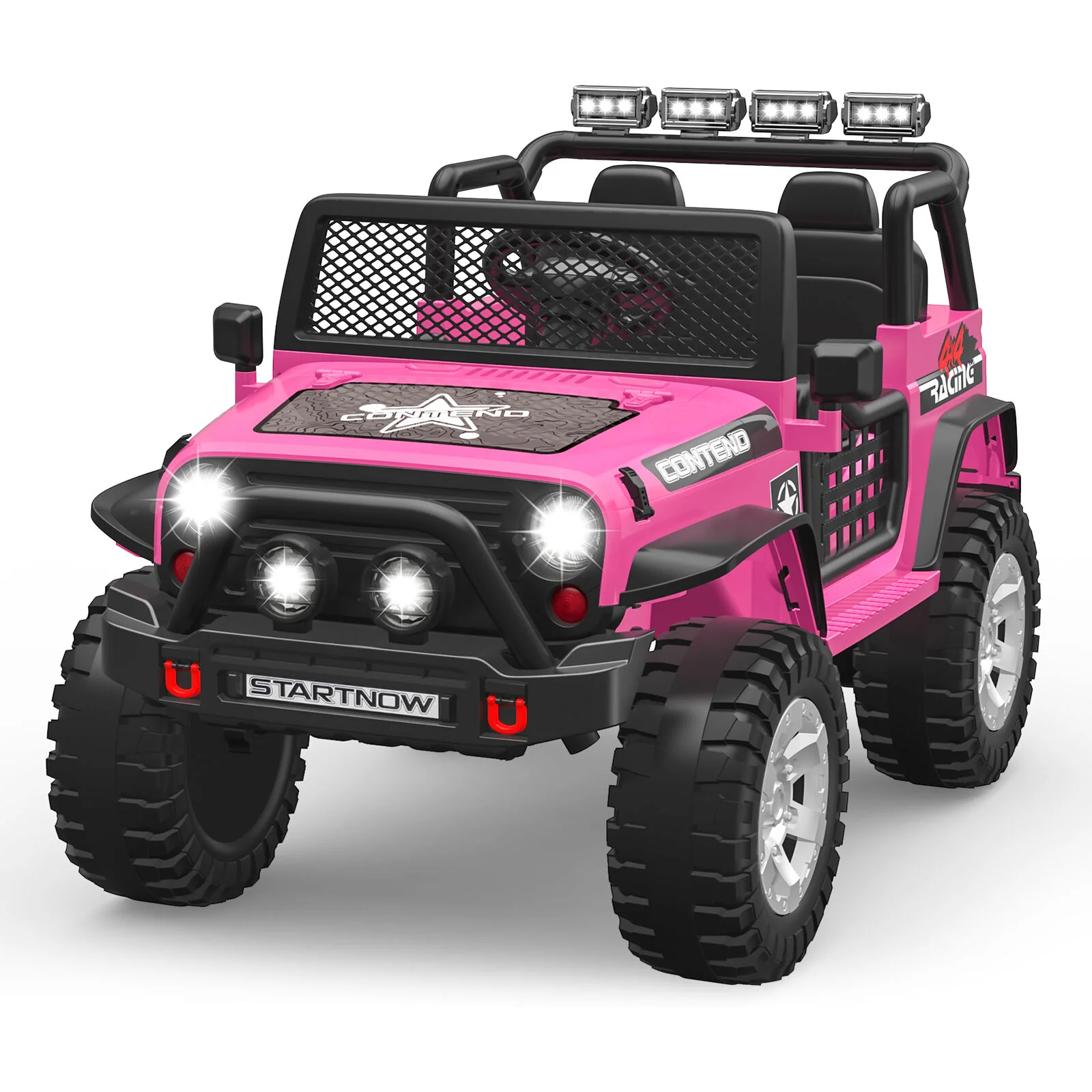 12V Electric Jeep Toy Car for Kids with LED Lights, MP3 Player, and Remote Control - Perfect Gift for Boys and Girls - Image 23