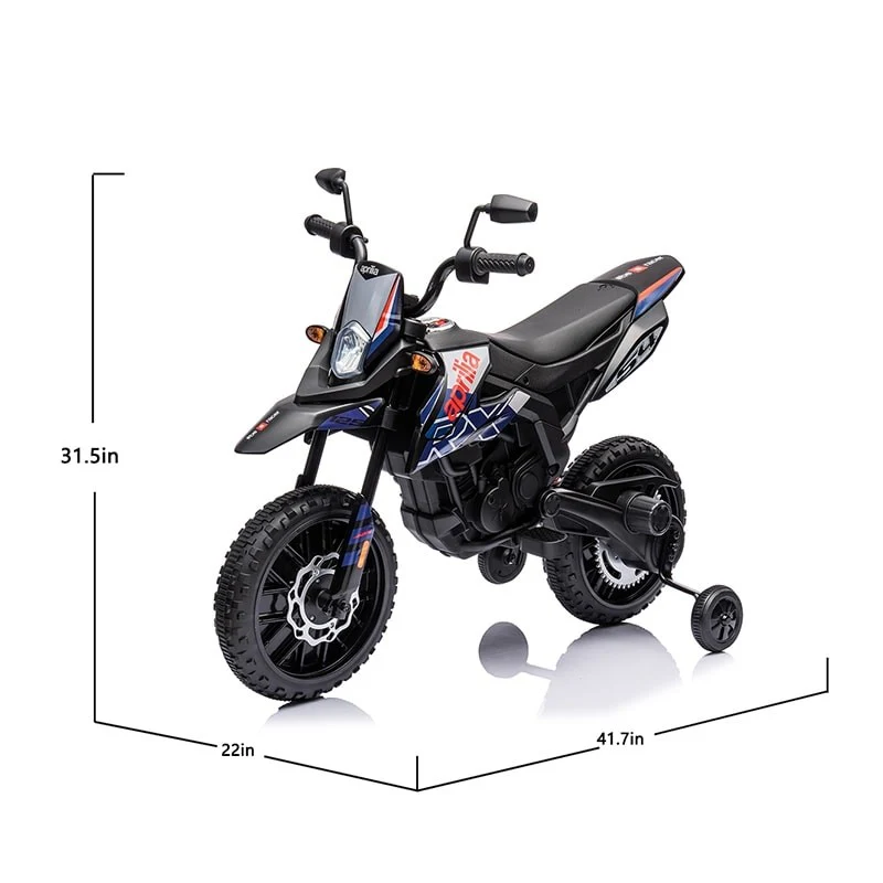 12V Electric Ride-On Motorcycle for Kids Licensed Model - Image 3