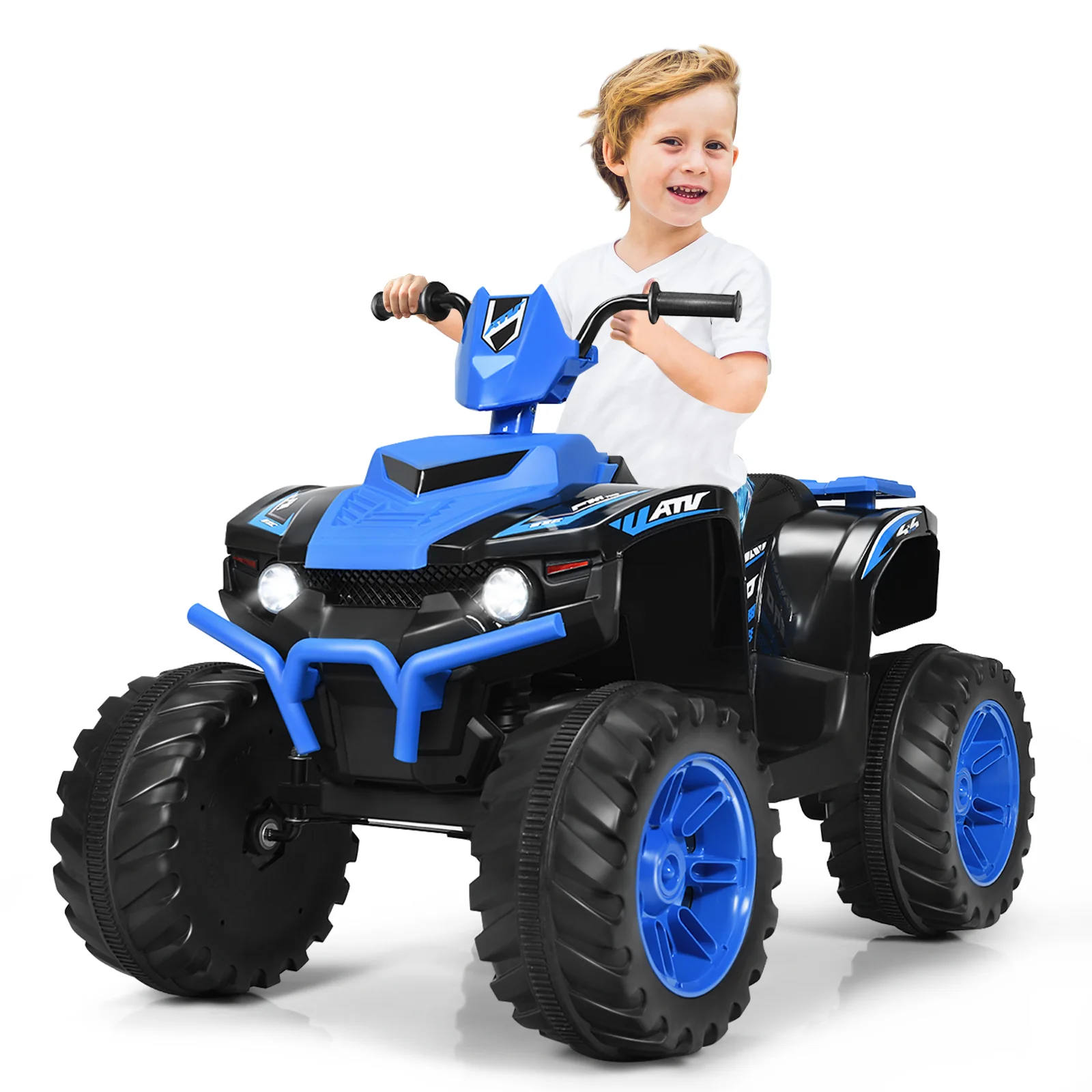 12V Electric Kids Quad ATV Ride On Car with LED Lights - The Perfect Ride for Your Little One! - Image 18