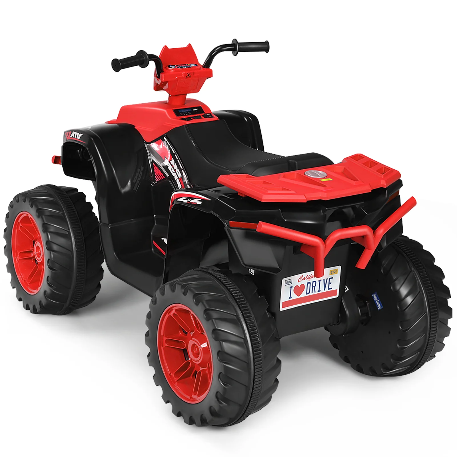 12V Electric Kids Quad ATV Ride On Car with LED Lights - The Perfect Ride for Your Little One! - Image 44