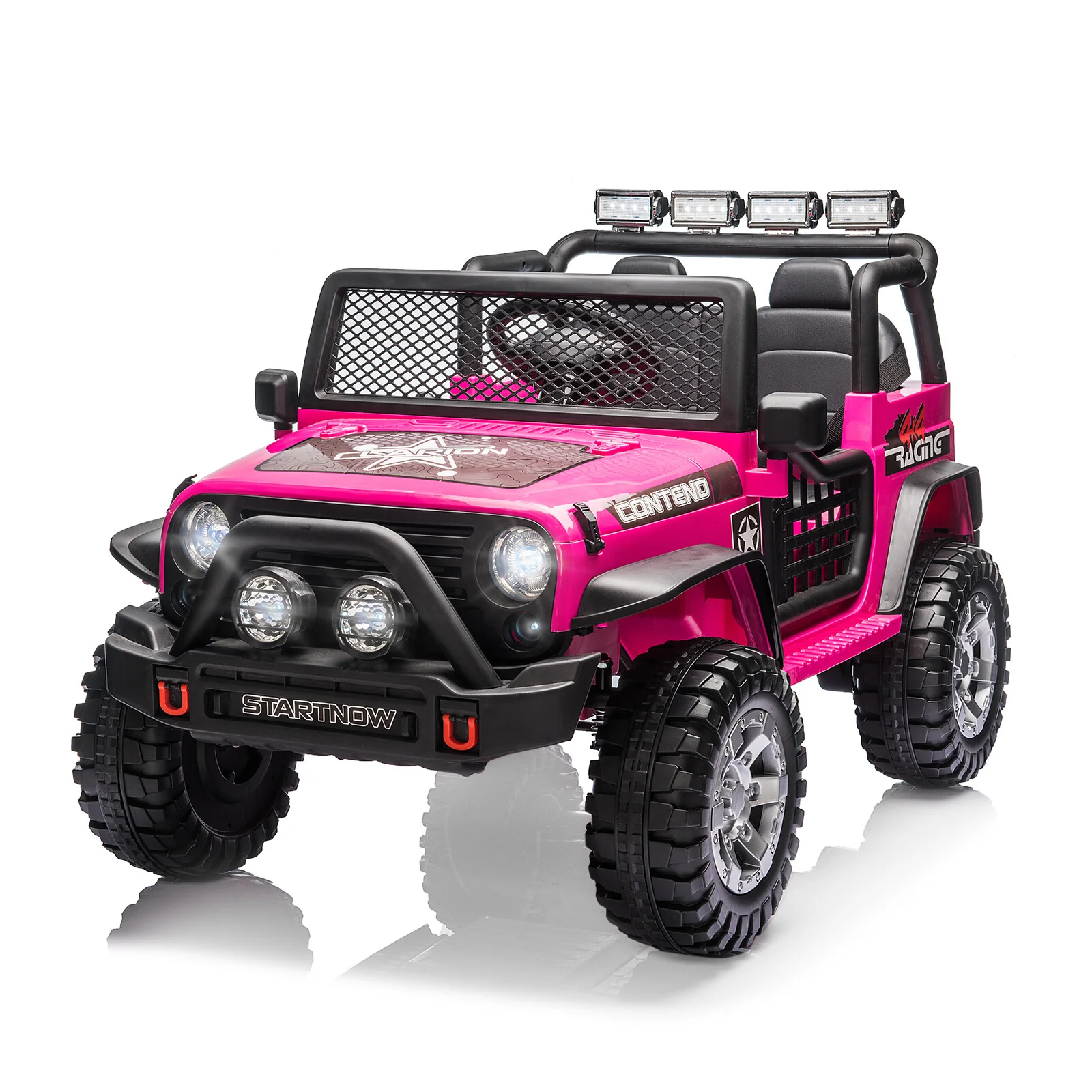 12V Electric 2-Seater Kids Ride-On Truck Jeep with Remote Control - Image 10