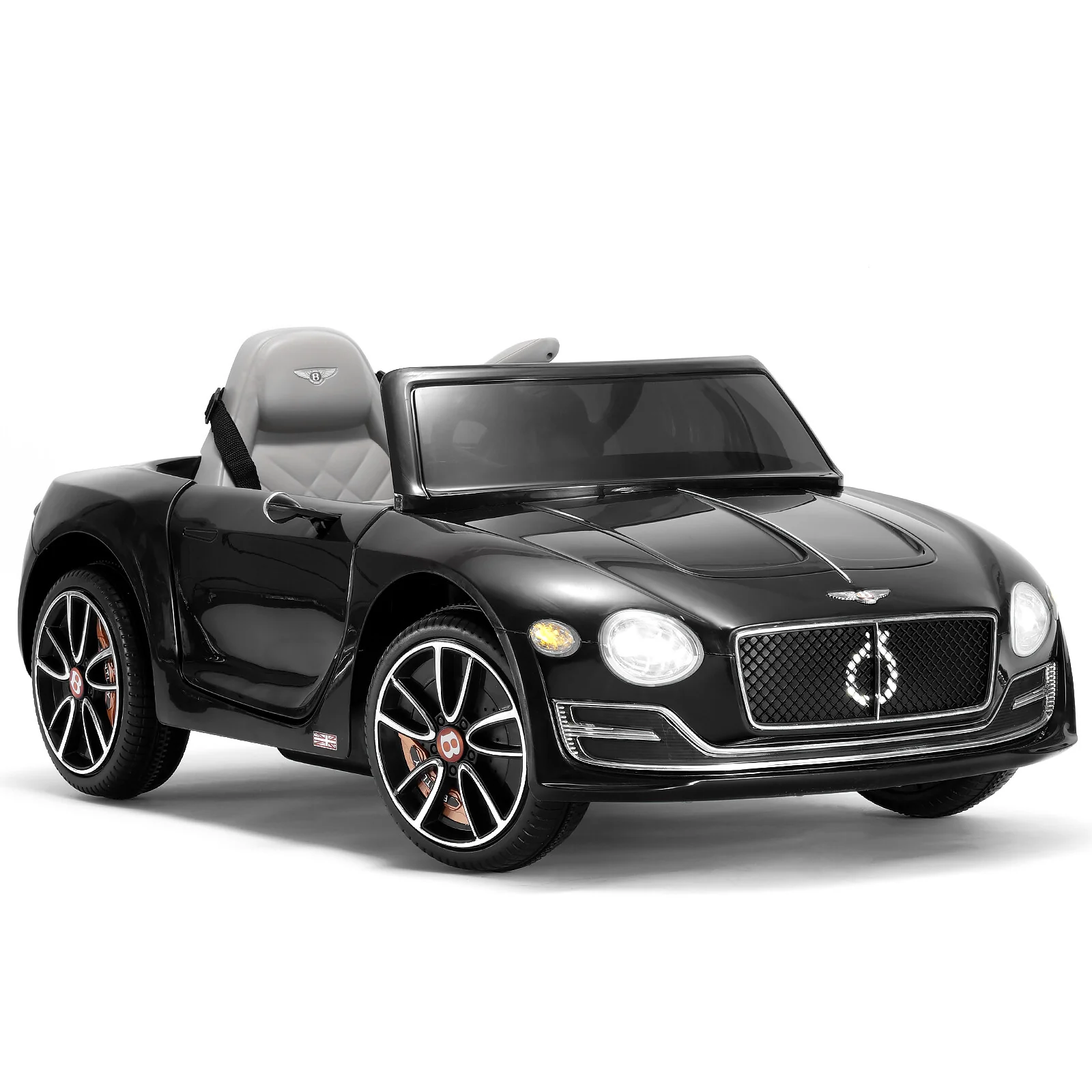 12V Licensed Bentley-Style Electric Ride-On Car for Kids with Remote Control and LED Lights - Image 10