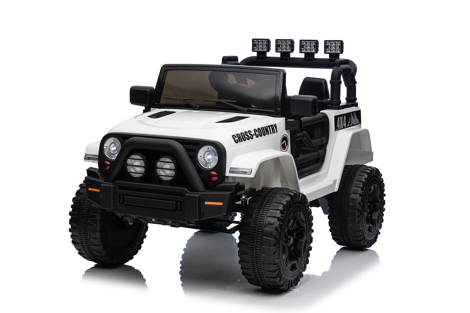 12V Electric Off-Road 4-Wheel Kids Ride-On Car with Remote Control and LED Lights - Image 8
