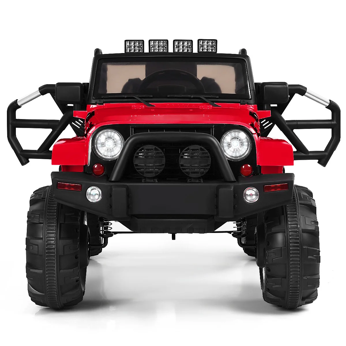 12V Electric Kids Ride-On Truck Car Toy with MP3 Player, LED Lights, and Remote Control