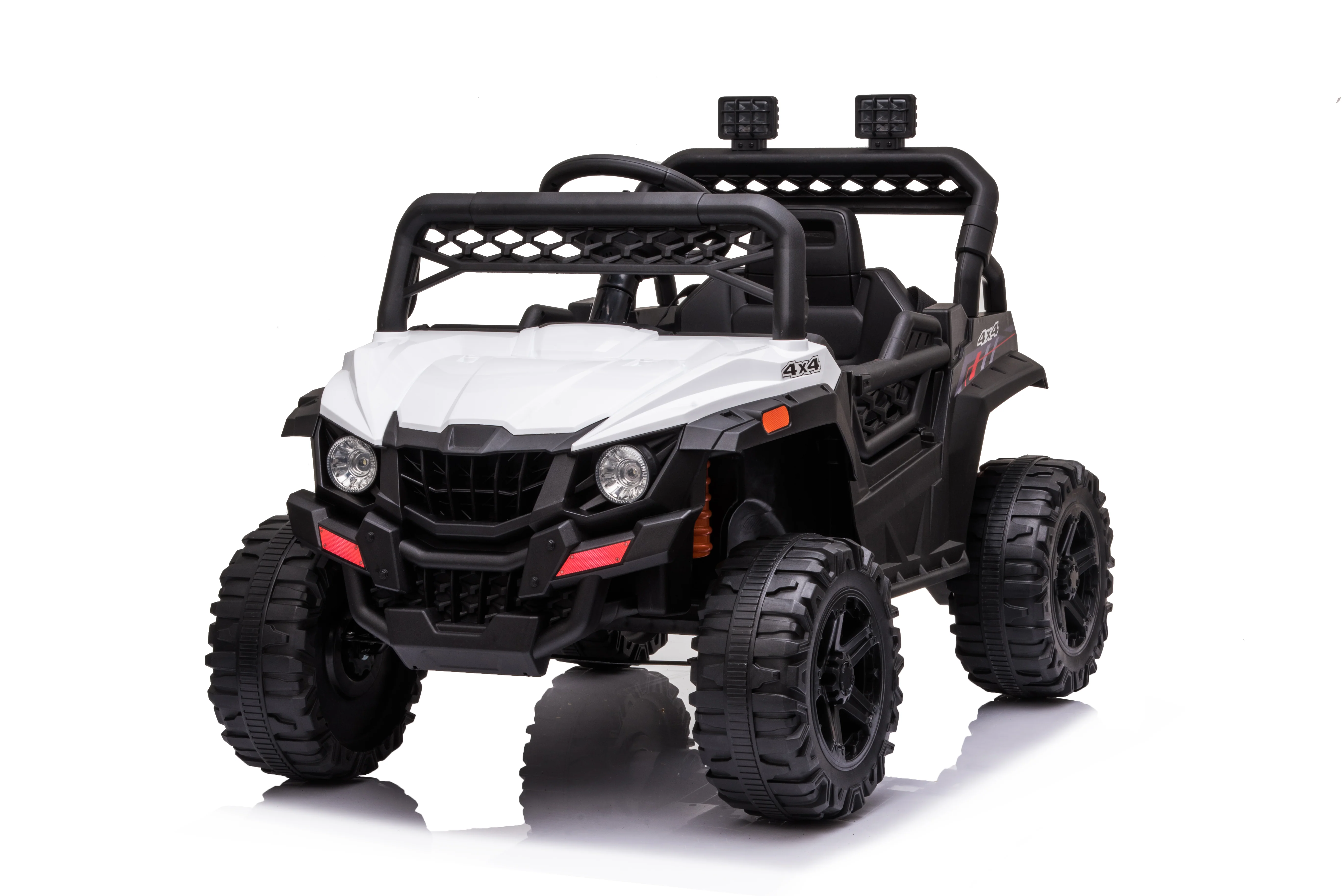 12V Electric Kids Ride-On Truck Toy with 3 Speeds, MP3, LED Lights, and Parent Remote Control