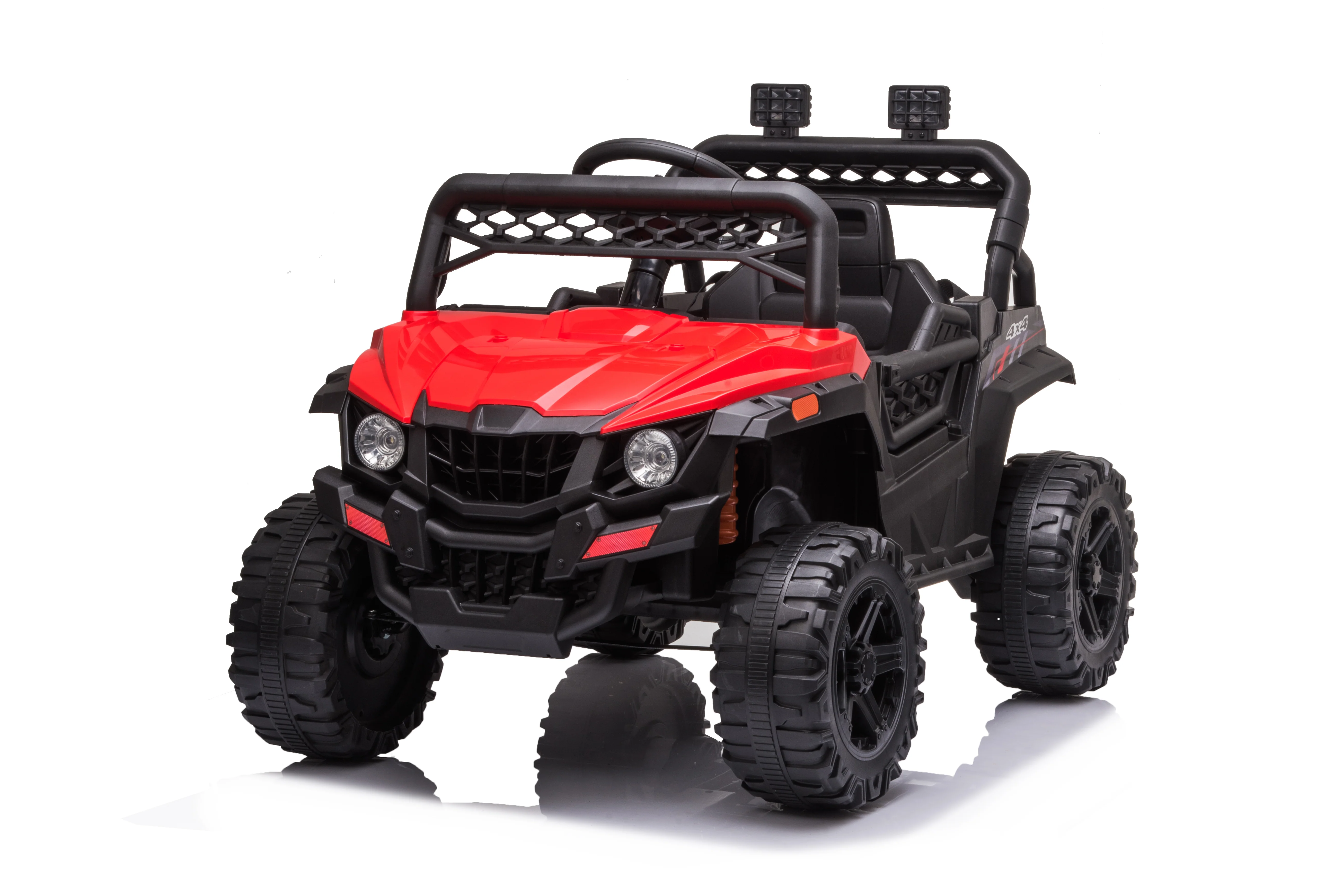 12V Electric Kids Ride-On Truck Toy with 3 Speeds, MP3, LED Lights, and Parent Remote Control - Image 20