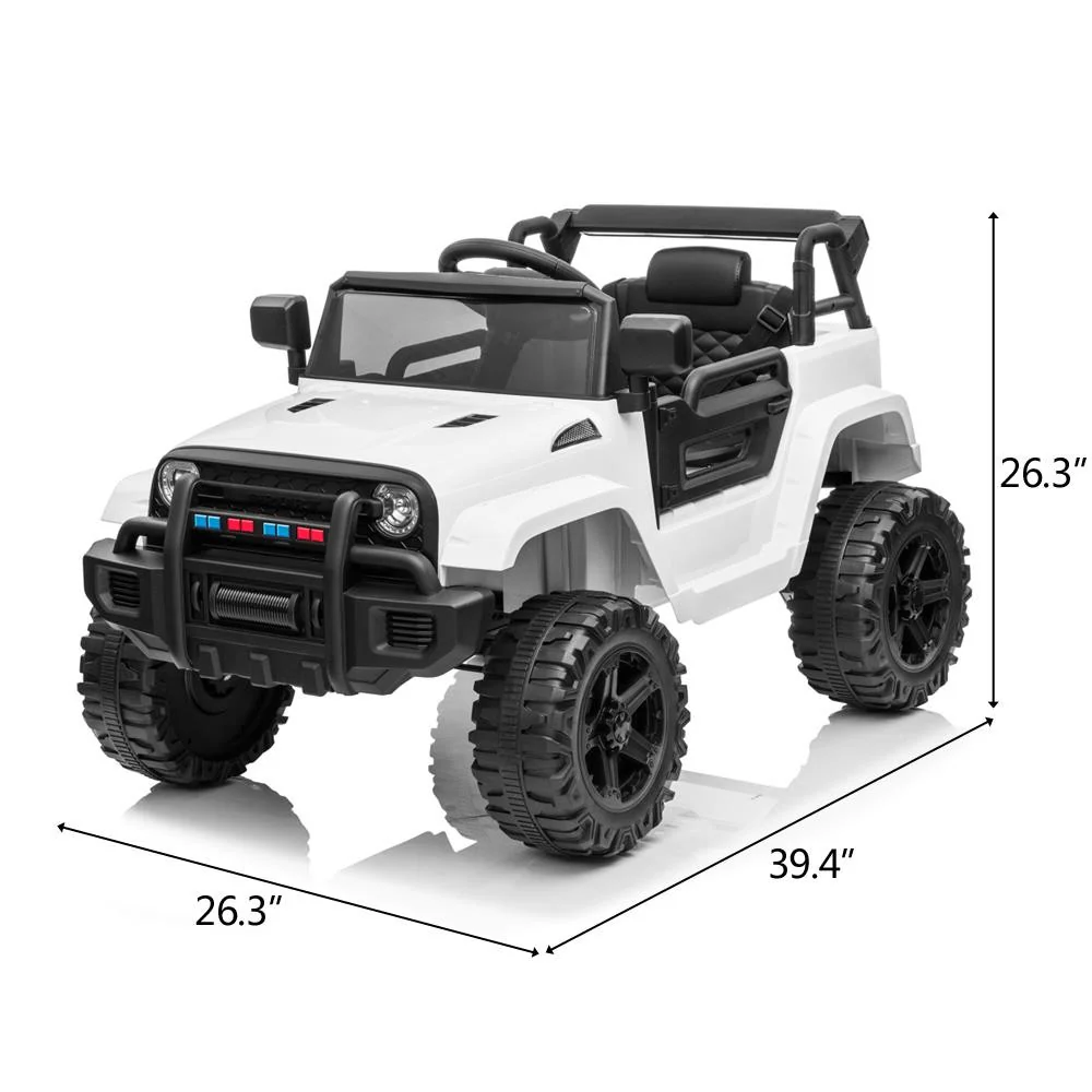 12V Electric Kids Ride-On SUV Truck with 3 Speeds, MP3, LED Lights, and Remote Control - Image 14
