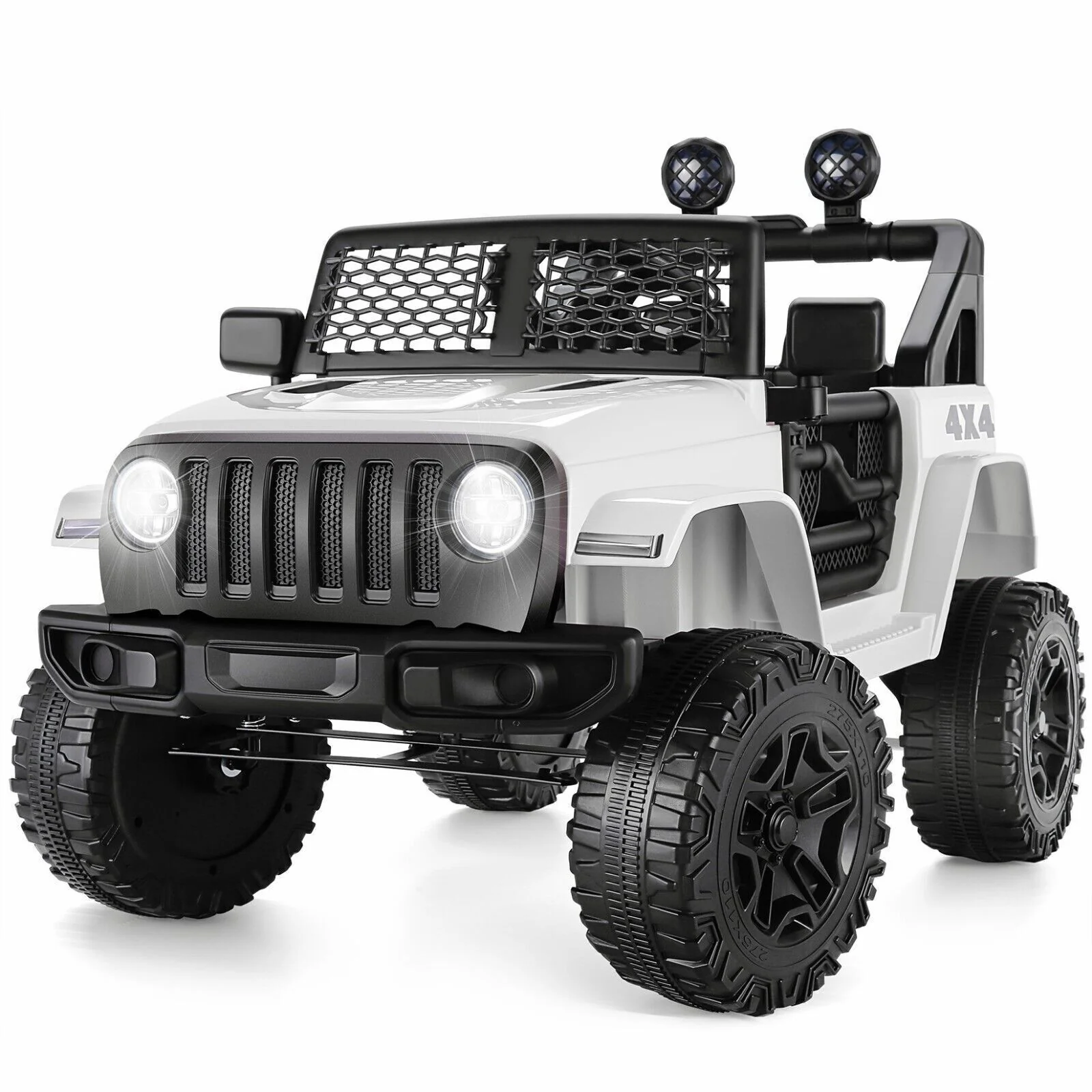 12V Electric Kids Ride-On Truck with Remote Control, MP3, Music, Lights, and USB Port - Image 8