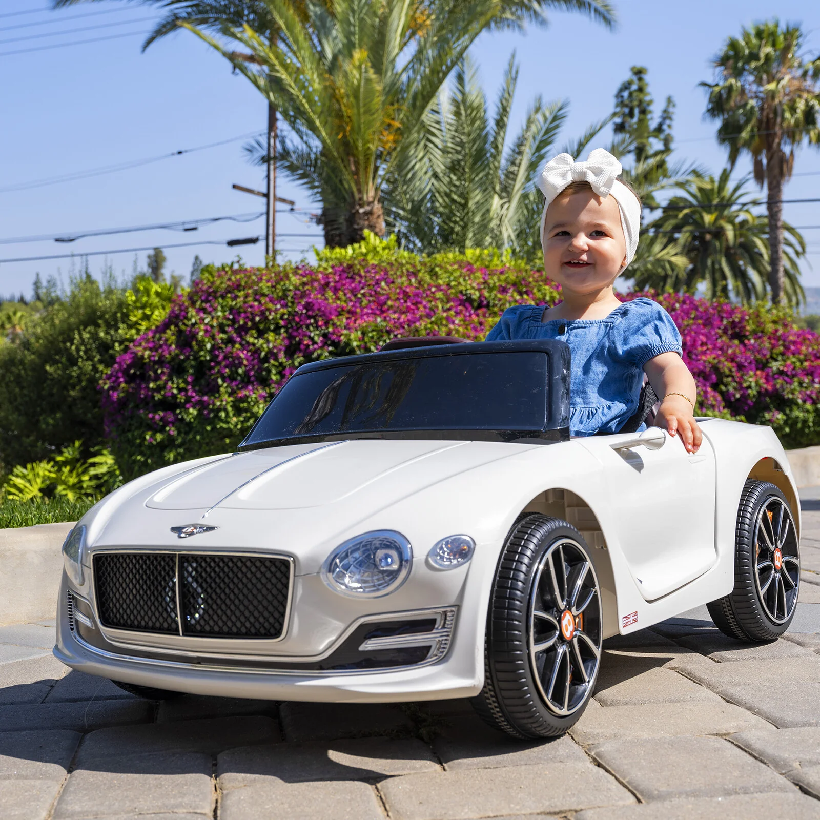 12V Electric Remote Control Kids Ride-On Bentley Style Licensed Car - Image 7
