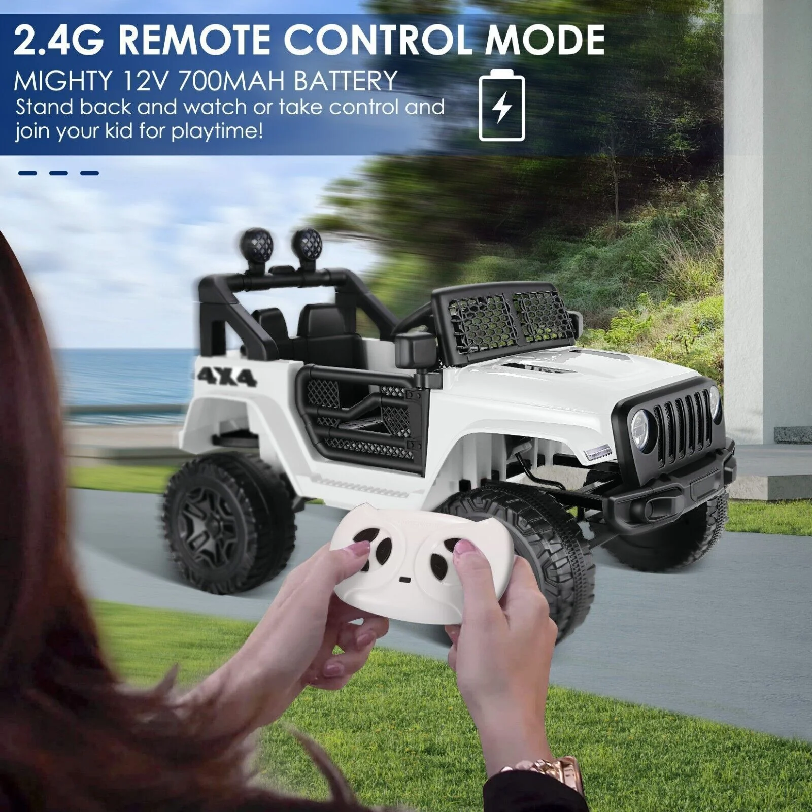 12V Electric Kids Ride On Car with Remote Control - Toy Truck for Endless Fun! - Image 20