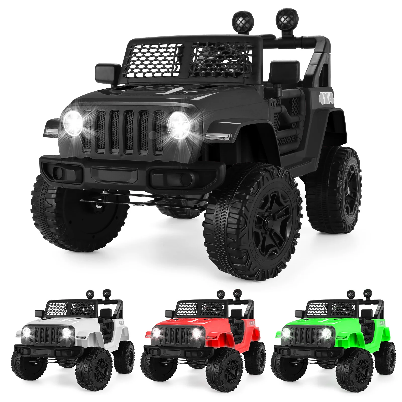 12V Electric Kids Ride-On Truck Battery Powered Toy Car with Remote Control and MP3 Player - Image 23