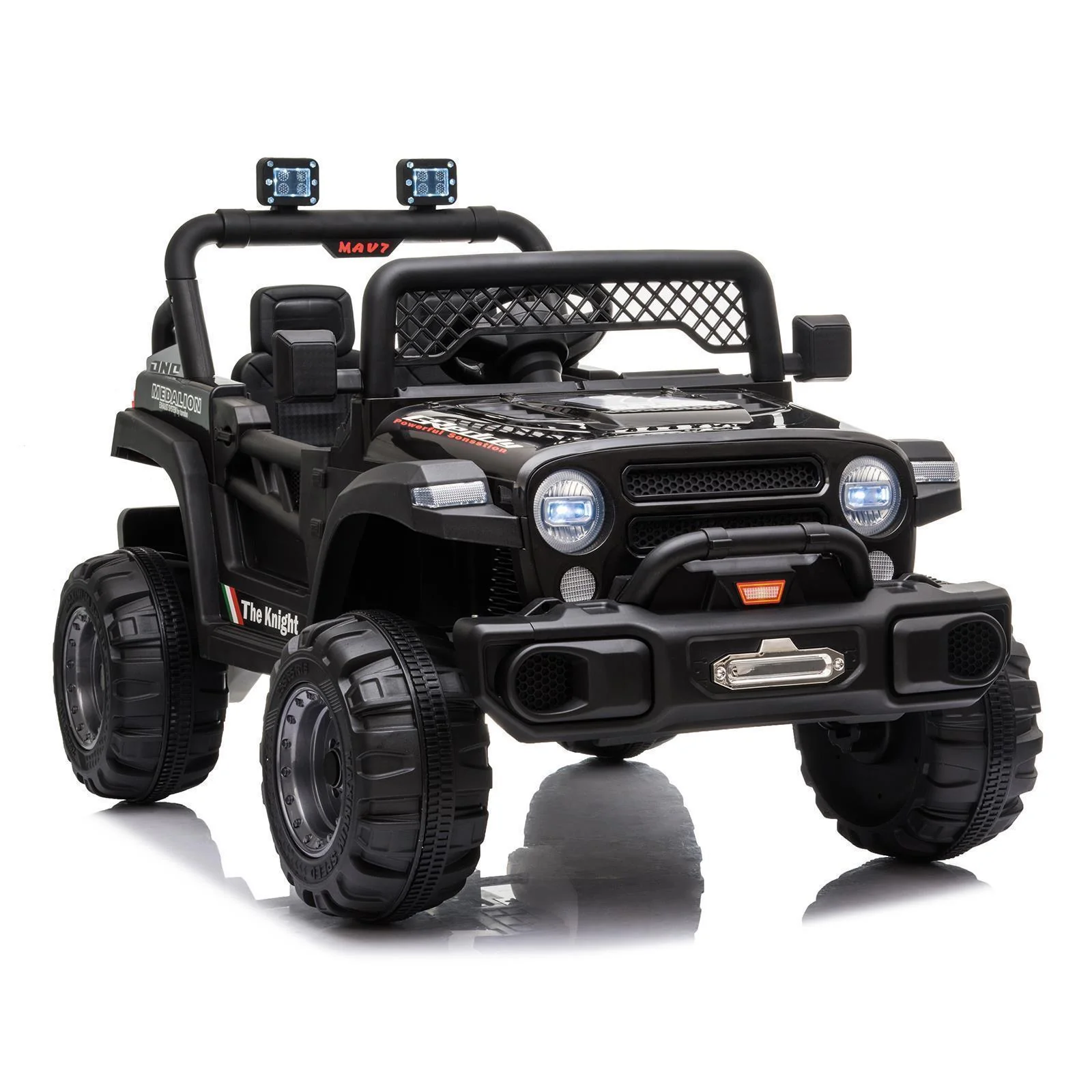 12V Electric Kids Ride On Truck Car Toy with Remote Control and 3 Speed Options
