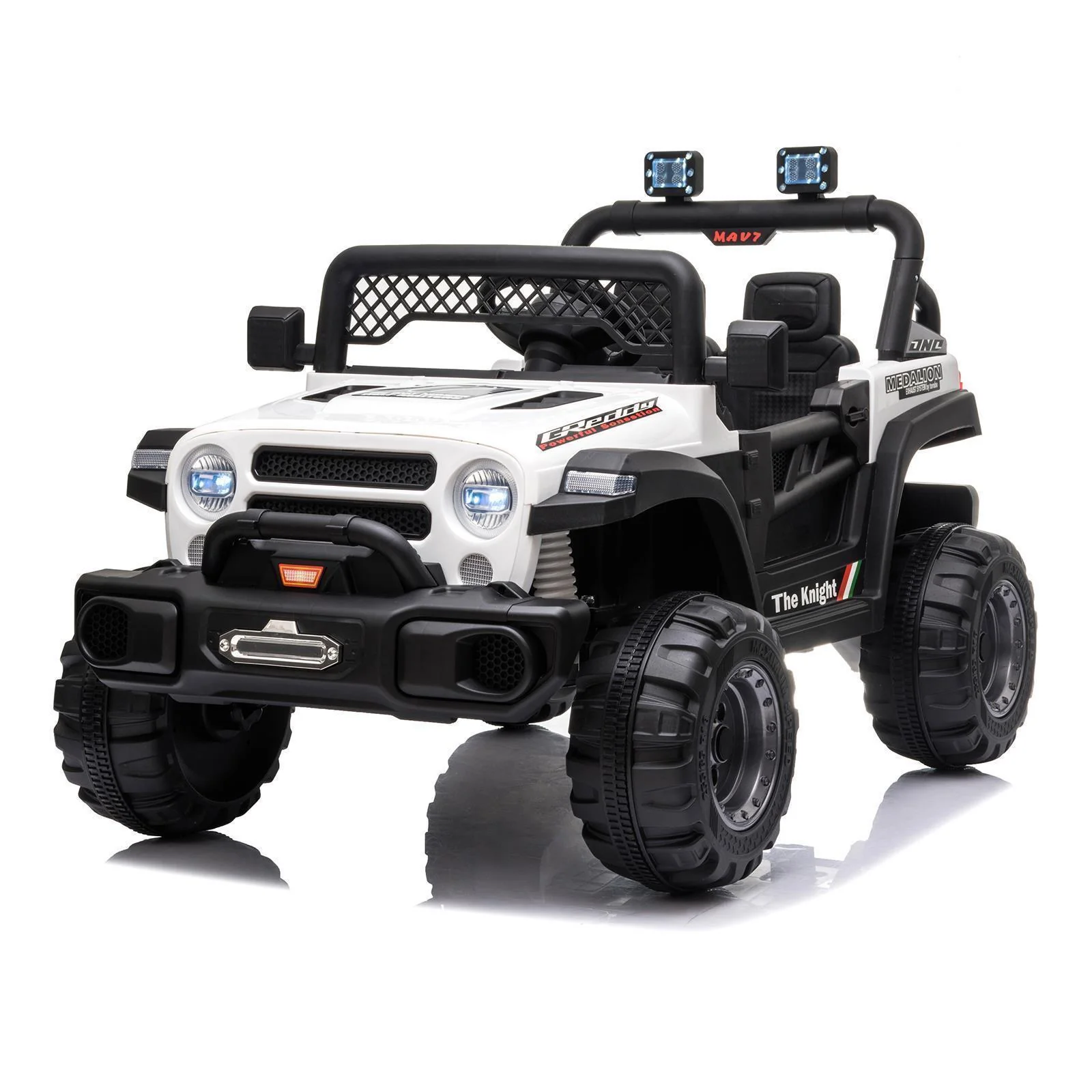 12V Electric Kids Ride On Truck Car Toy with Remote Control and 3 Speed Options - Image 10