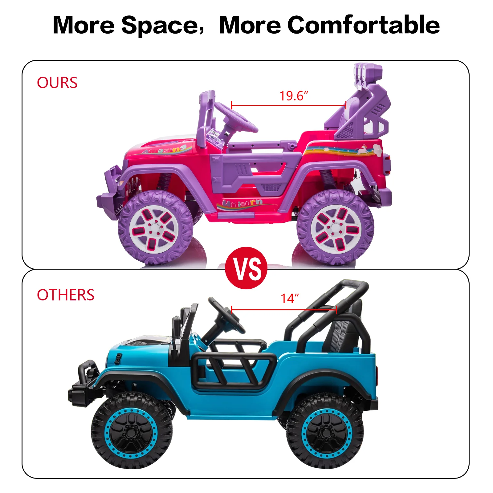 12V Electric Kids Ride-On Truck with Remote Control, DIY Stickers, Dual Motors, and MP3 Player - Image 12