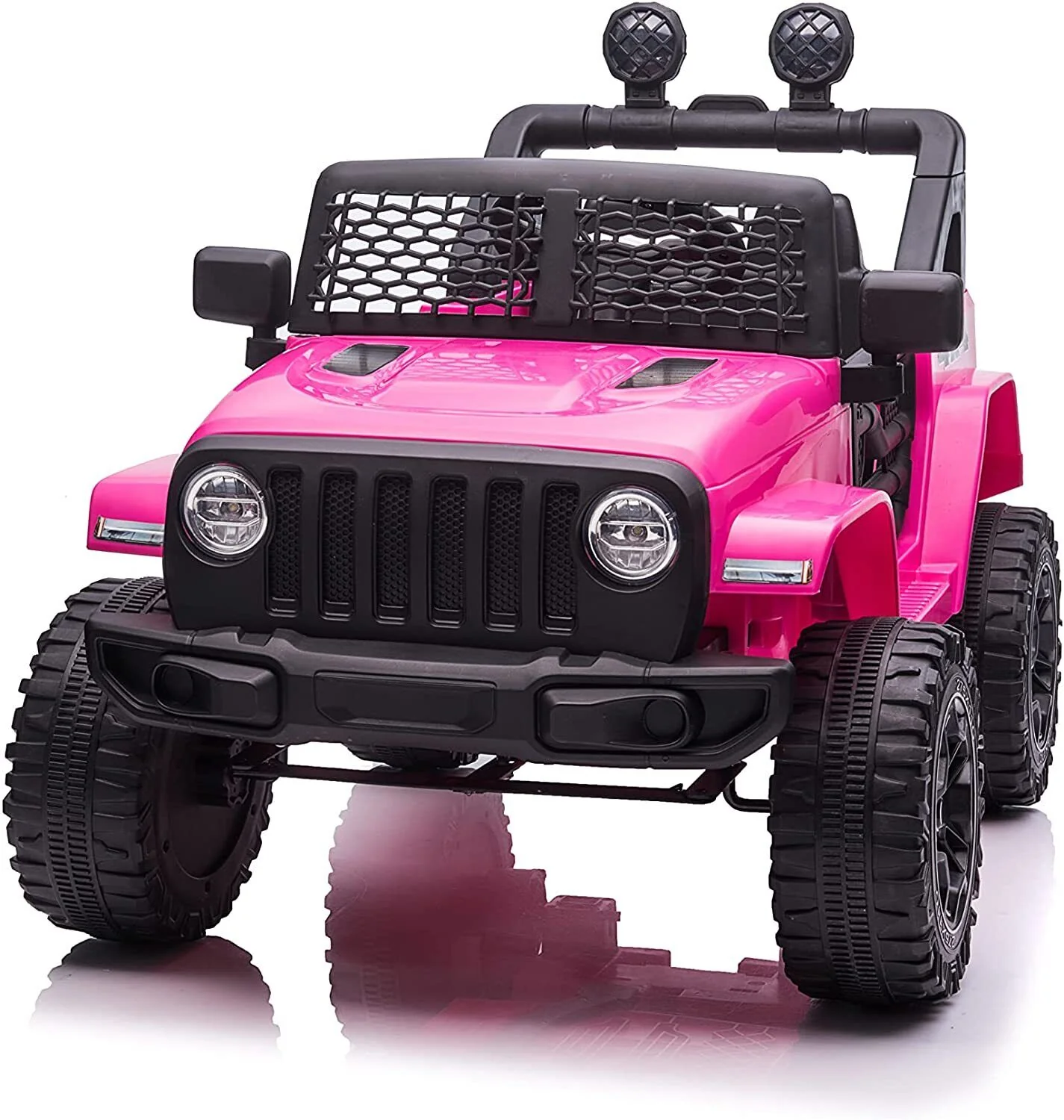 12V Electric Kids Ride On Truck with Remote Control and LED Lights - Image 6