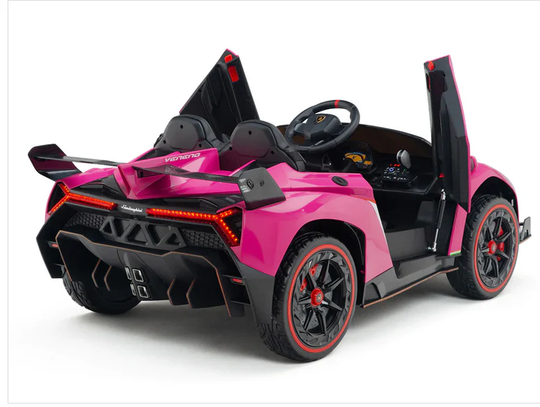 12V Electric Lamborghini Veneno Ride-On Car with Remote Control, Music, and Lights - Image 32